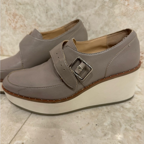 Grey platform loafers - Picture 3 of 5